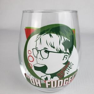 O Fudge! Drinking glass A Christmas Story Ralphie